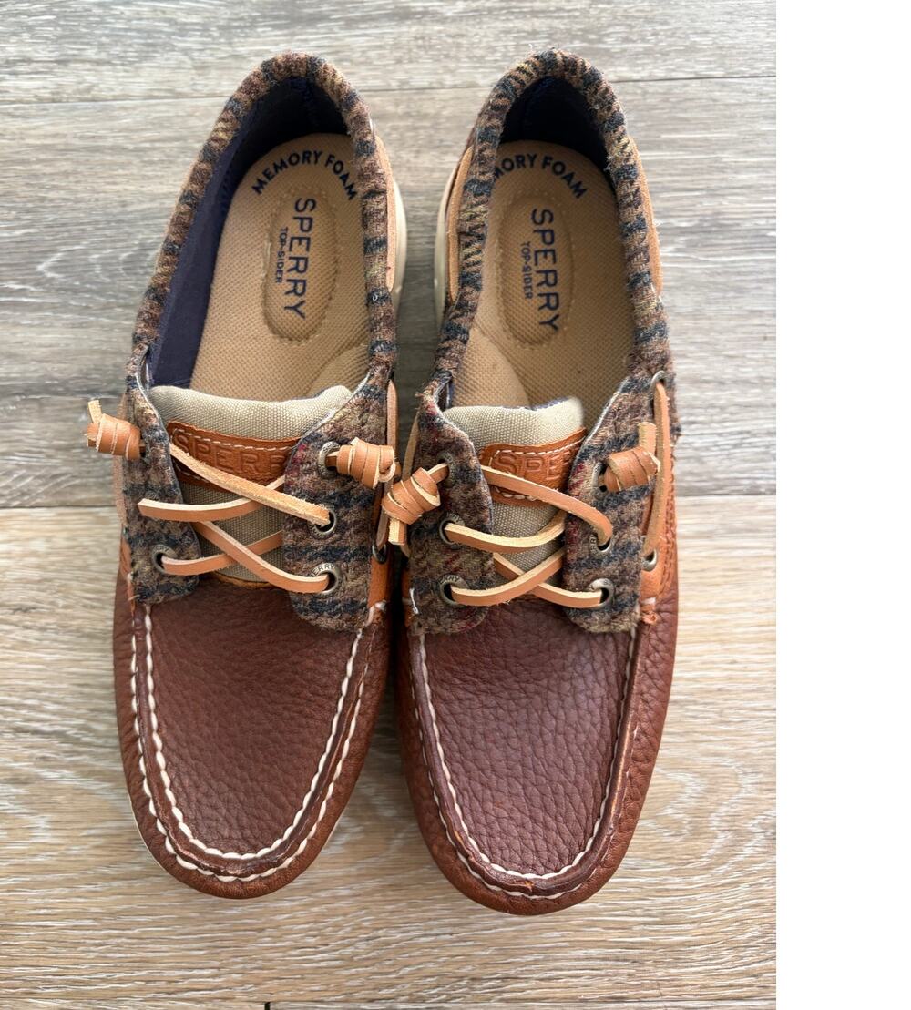 Sperry Top Sider Boat Shoes Women's 5M STS97581 Brown